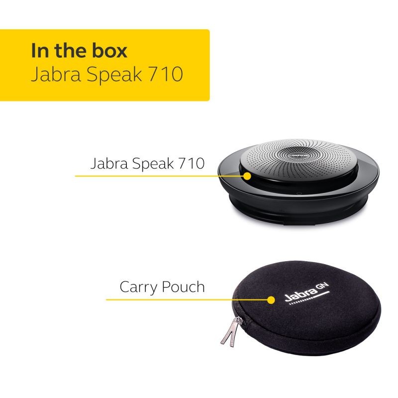 Jabra Speak 710 Portable Speaker for Music and Calls