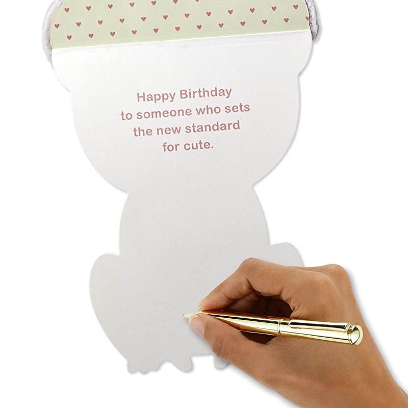 Signature Birthday Card for Kids Cute Puppy