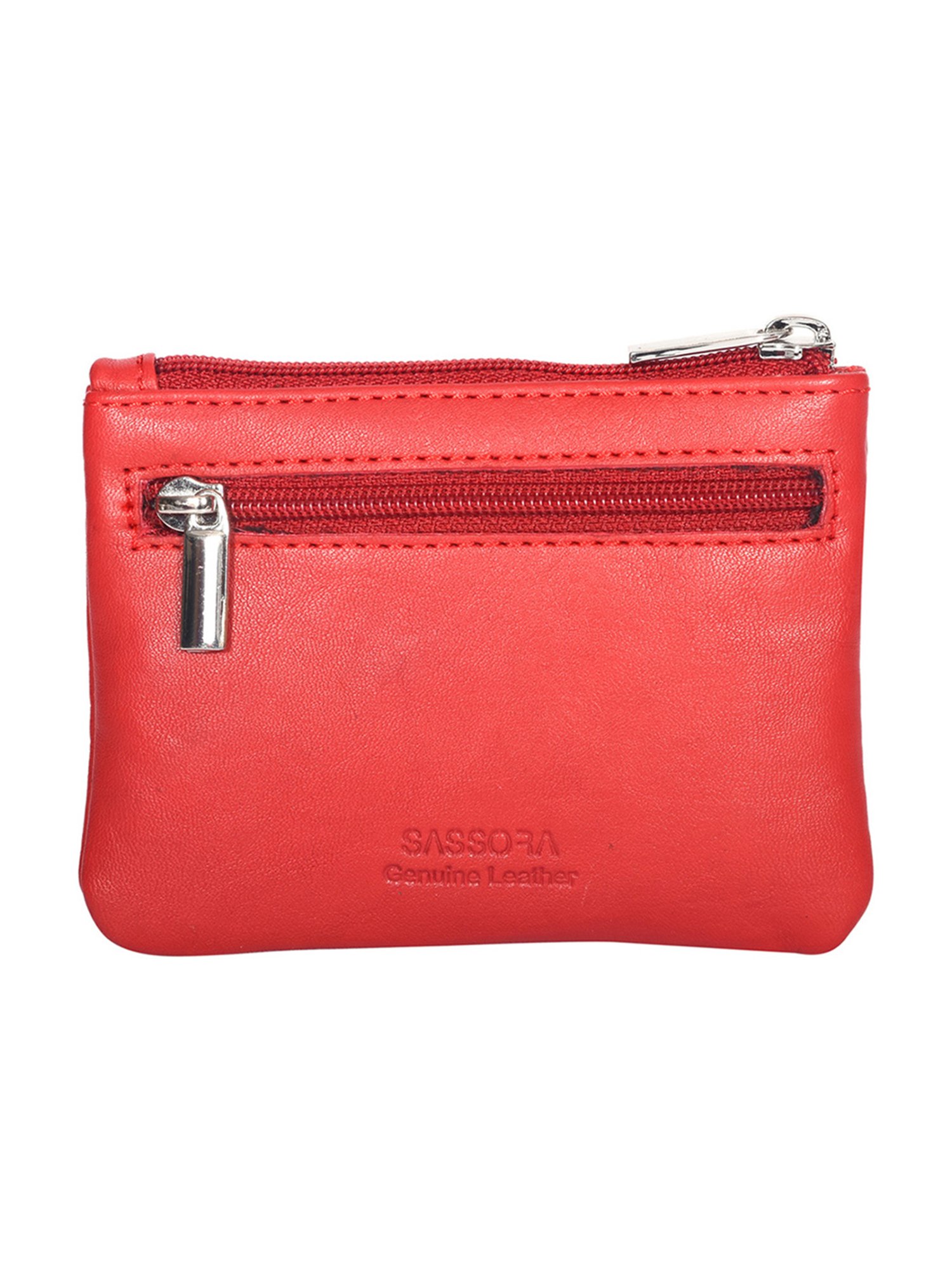 SASSORA Pablo Red Small Leather Key Case