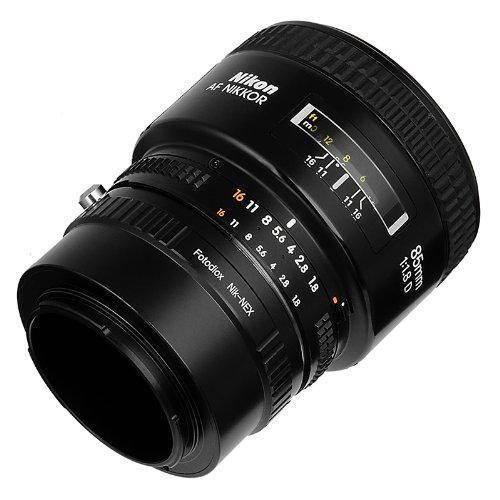 Fotodiox Lens Mount Adapter - Nikon Lens to Sony NEX E-Series Camera fits Sony NEX-3, NEX-5, NEX-5N, NEX-7 and Sony Video Camcorder NEX-VG-10 VG10 Nikon F Standard