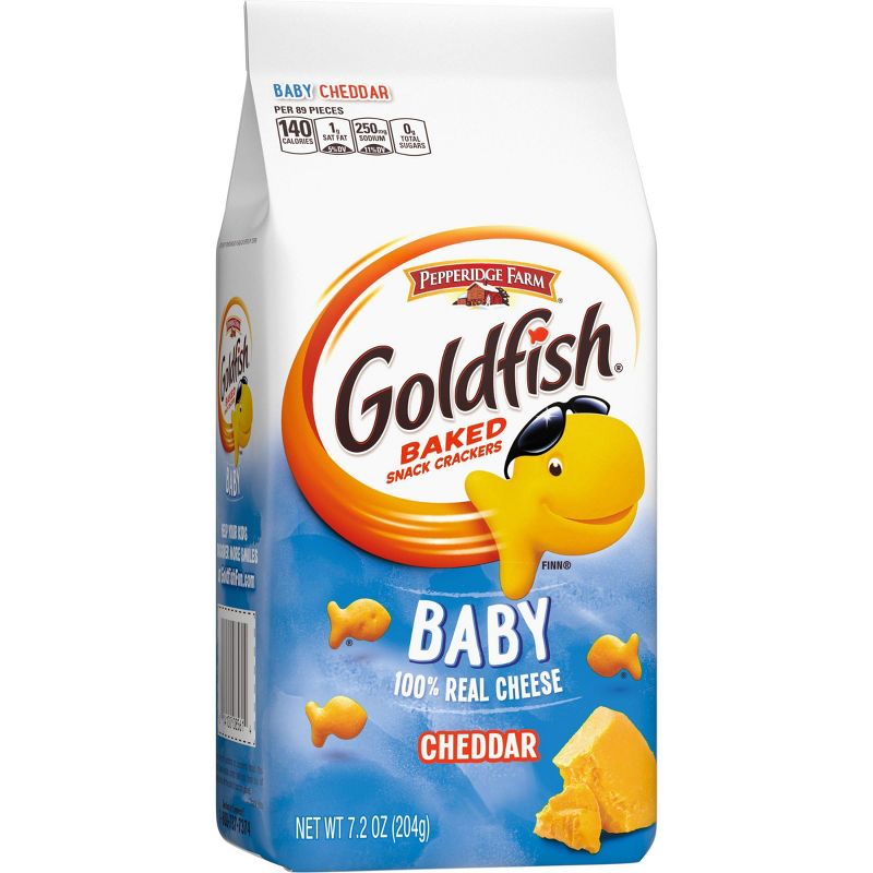 Pepperidge Farm Goldfish Baby Cheddar Crackers - 7.2oz Bag