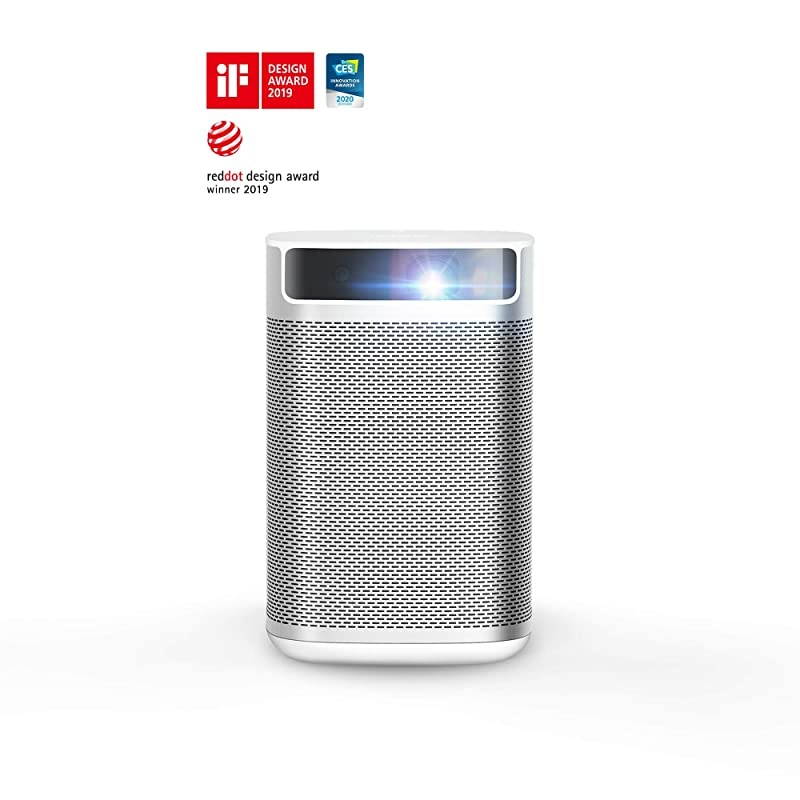 MOGO Pro Mini Portable Projector SmartTrue 1080P Full HD 300 ANSI Lumen Android TV 90 HarmanKardon Speakers 30000 Hours Lamp Life The Only 1080P Android TV Portable Projector