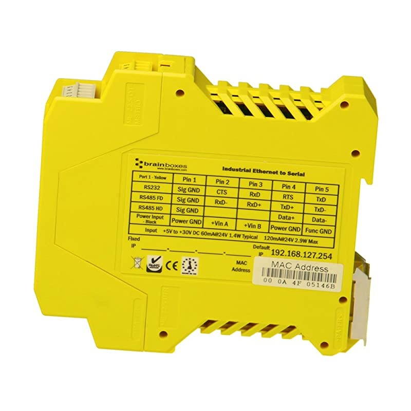 Device Server - 2 Ports - 10Mb LAN, 100Mb LAN, RS-232, RS-422, RS-485 (ES-522)