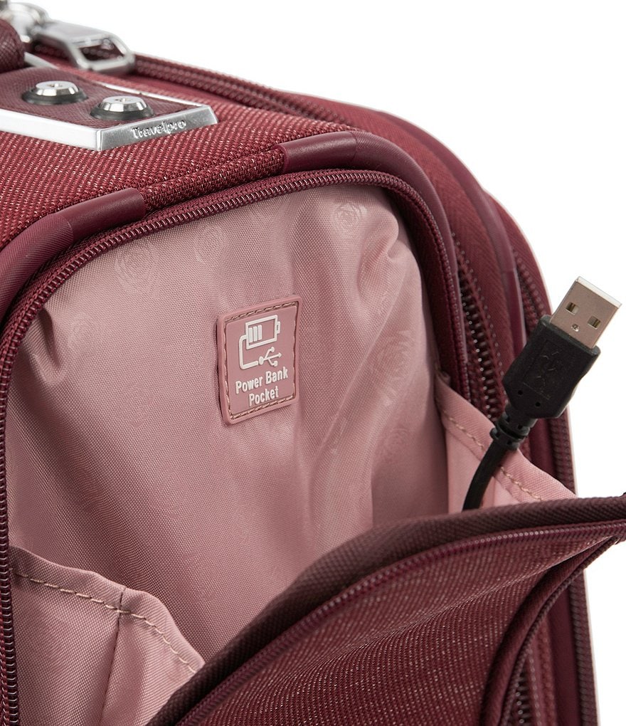 Travelpro Platinum Elite 21#double; Expandable Carry-On Spinner