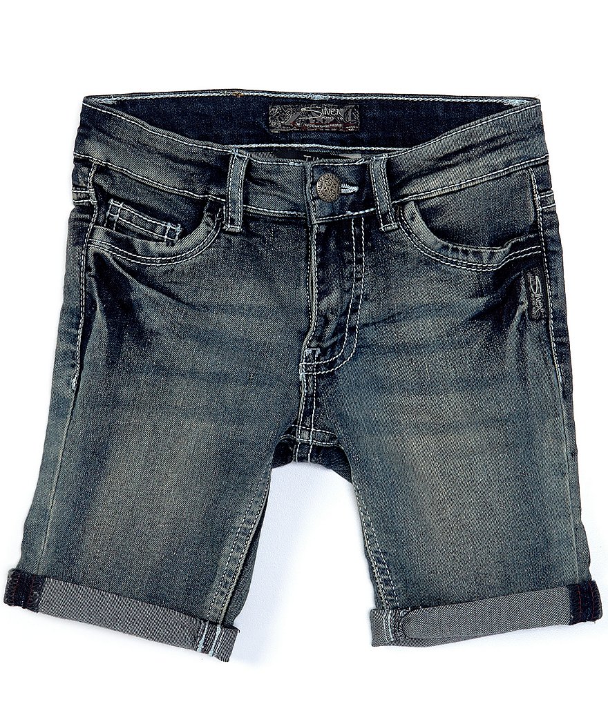 Hippie Girl Little Girls 4-6X Tie-Dye French Terry Dolphin Shorts