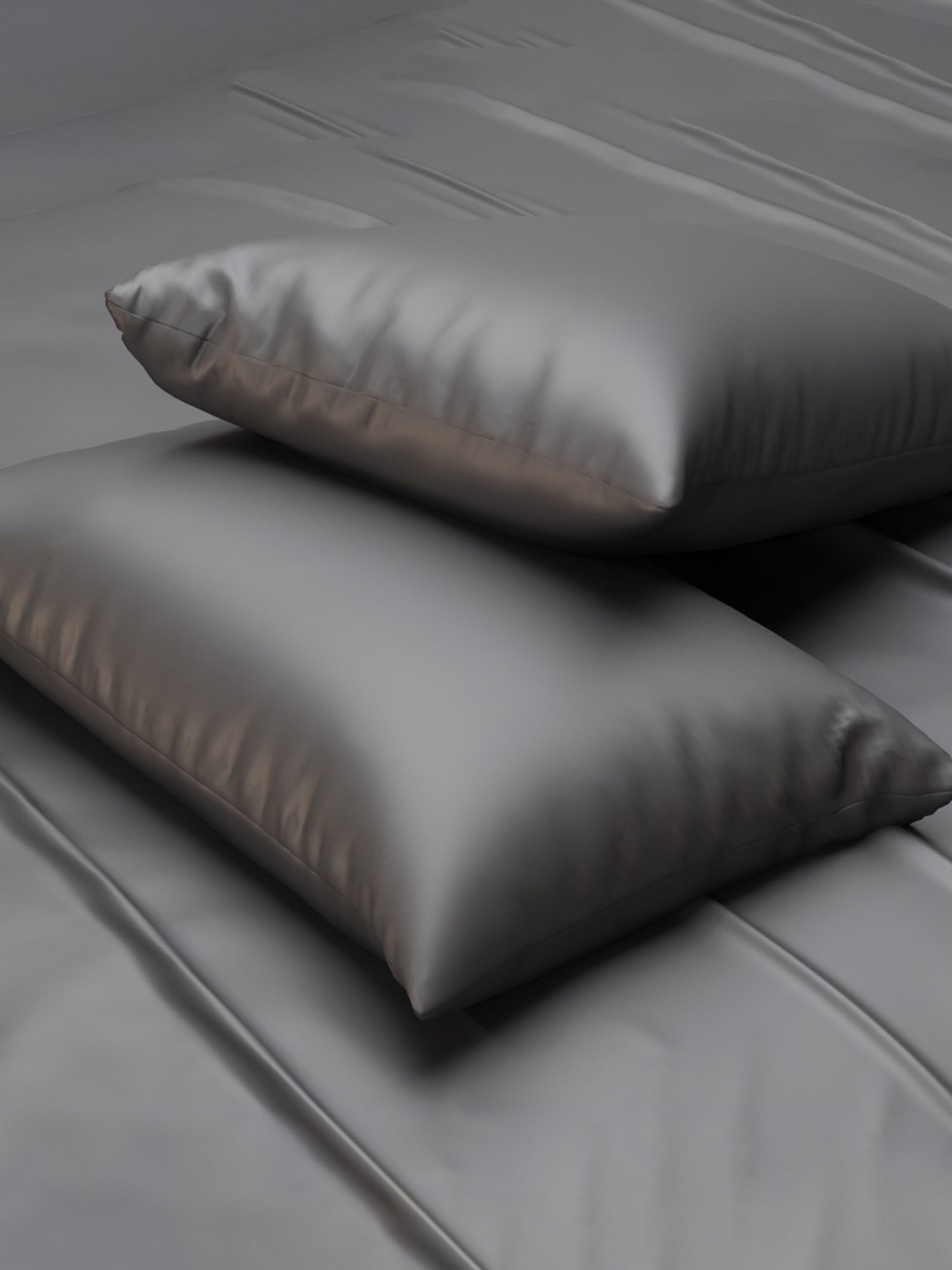 Stoa Paris SilkLike Collection Twilight Embrace Polyester 300 TC Pillow Cover - Set of 2