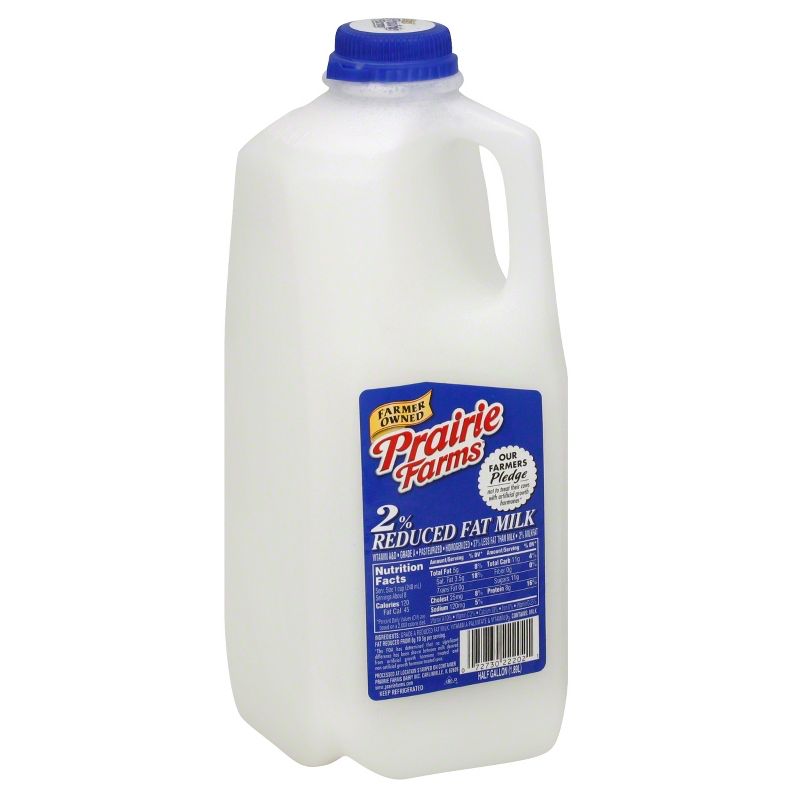 Prairie Farms 2% Milk - 0.5gal
