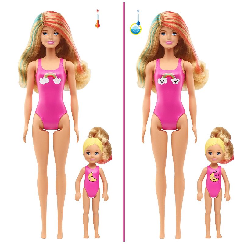 Barbie Color Reveal Slumber Fun Party Doll