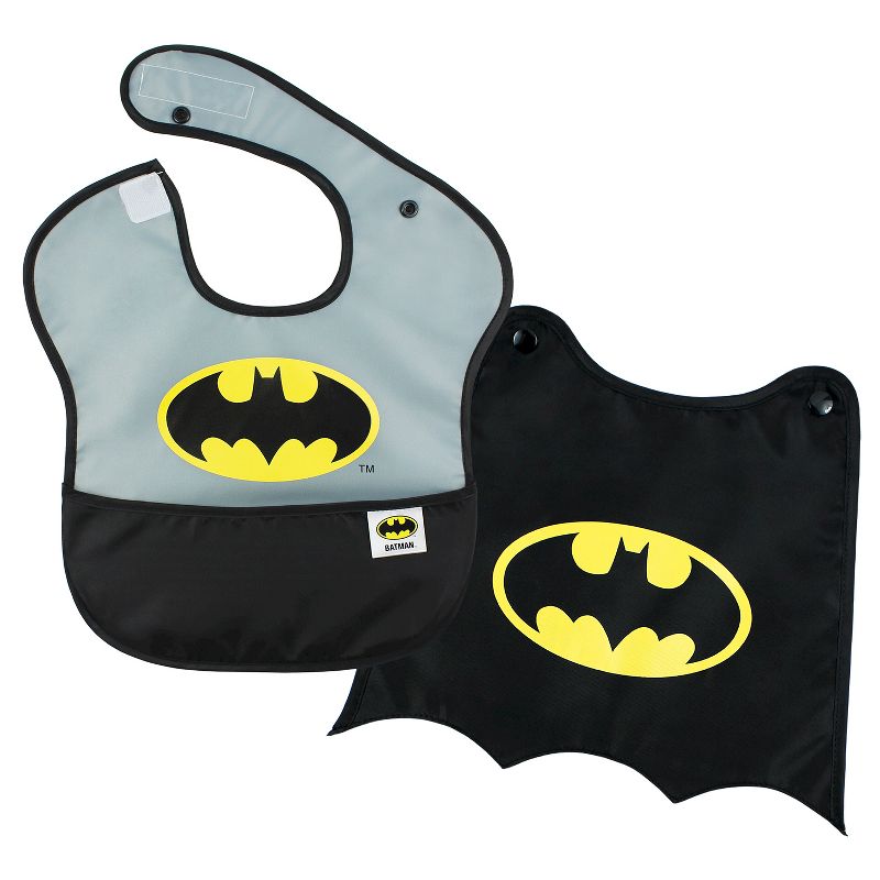 Bumkins Baby Boys' Batman Waterproof Superbib With Cape