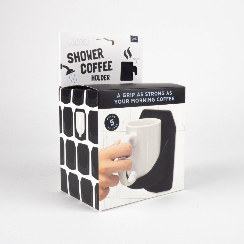 16oz Joeski Shower Coffee Holder Black