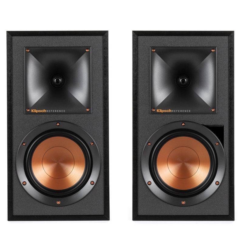 Klipsch R-51PM Powered Bluetooth Bookshelf Speakers - Pair (Black)