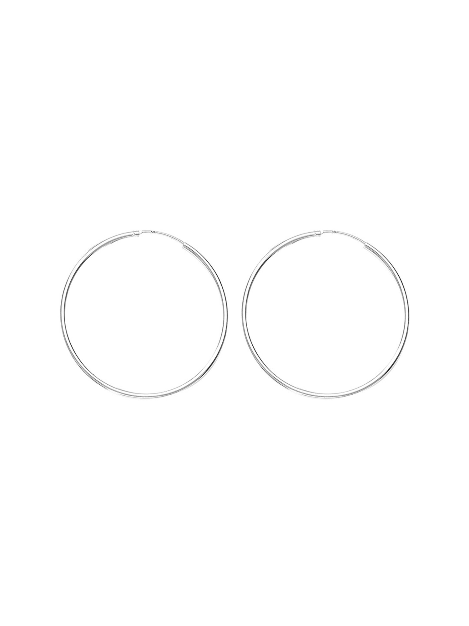 Taraash 92.5 Sterling Silver Hoop Earring