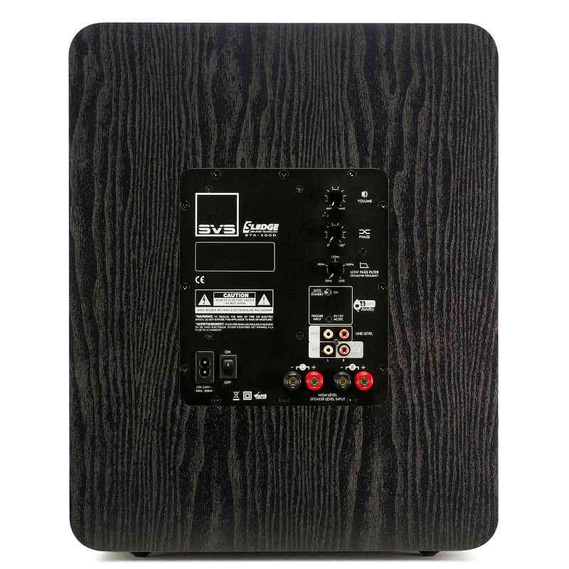 SVS PB-1000 300 Watt DSP Controlled 10" Ported Subwoofer (Black Ash)