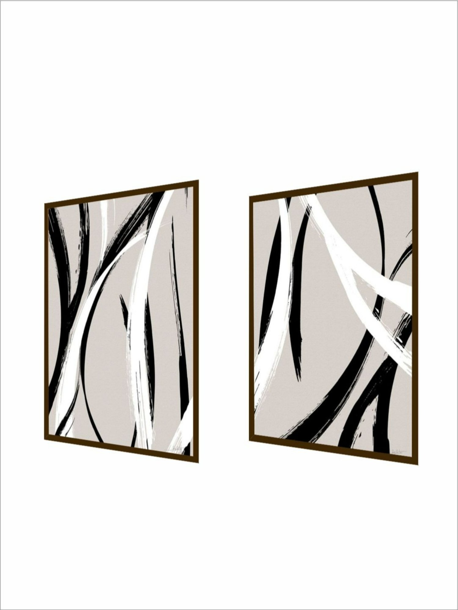 The Art House Abstract Multicolor Canvas Painting