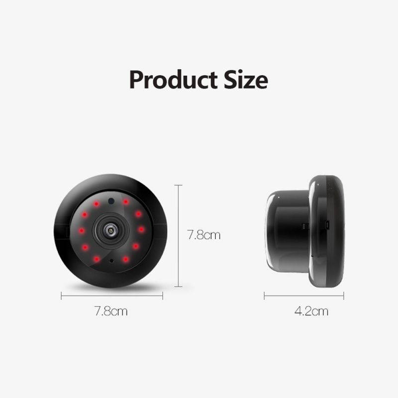 32GB Mini HD 1080P Wireless Hidden Camera,Home WiFi Remote Security Cameras,Smart Motion Detection,Instant Push Notifications, Remote Playback,Magnetic Feature,Night Vision Spy Camera