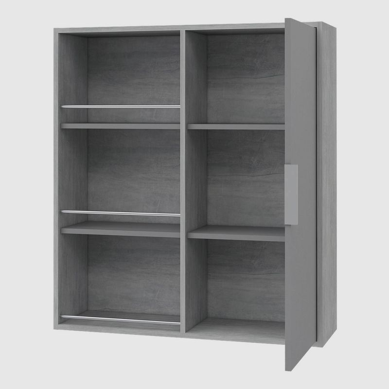 Kamas Mounted Cabinet Gray - RST Brands