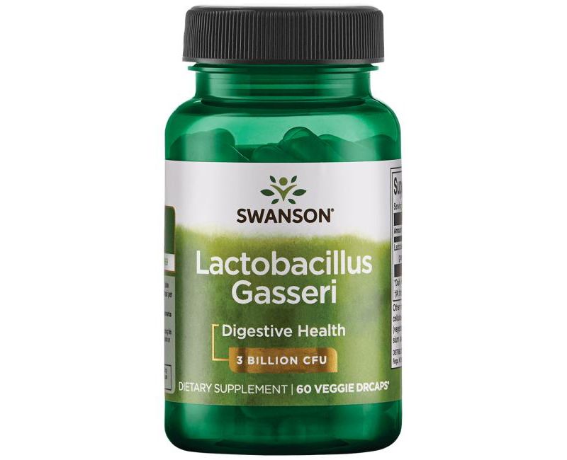 Swanson Lactobacillus Gasseri Probiotic Vegetable Capsules, 3 Billion Cfu, 60 Count.