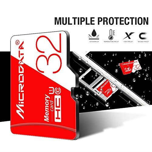Alice Zeng 32GB High Speed U1 Red and White TF (Micro SD) Memory Card