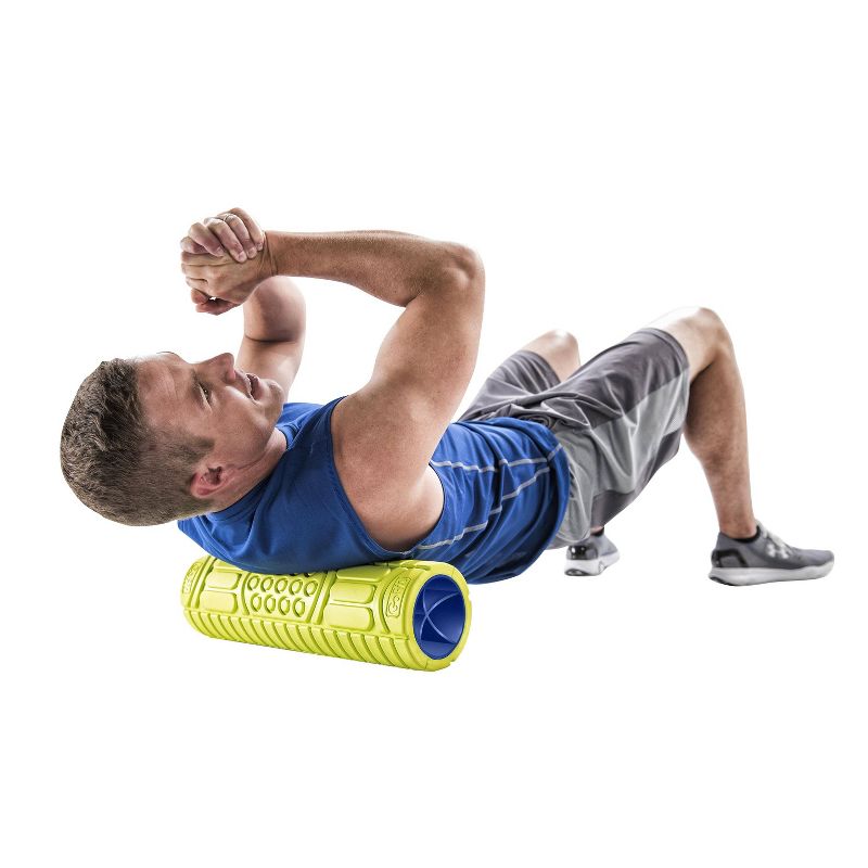 GoFit 18" Massage Roller - Lime Green
