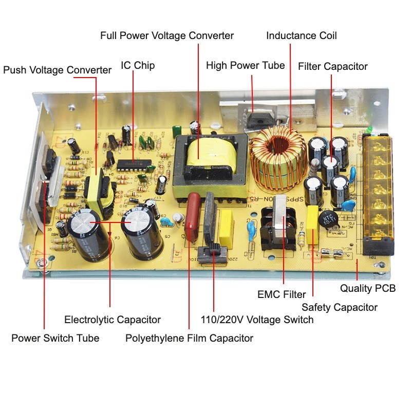 DC 12V S-180-12 Power Supply for 3D Printer Computer Project