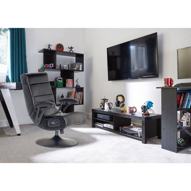 Eclipse 2.1 Bluetooth Audio Console Gaming Chair Black - X Rocker