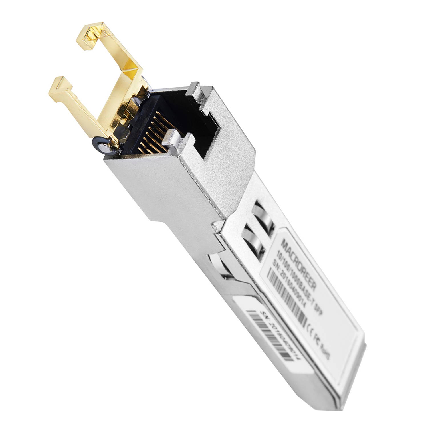 Macroreer Gigabit RJ45 Copper SFP Transceiver Module for Ubiquiti Mini-GBIC 1000Base-T Copper SFP Module 100m