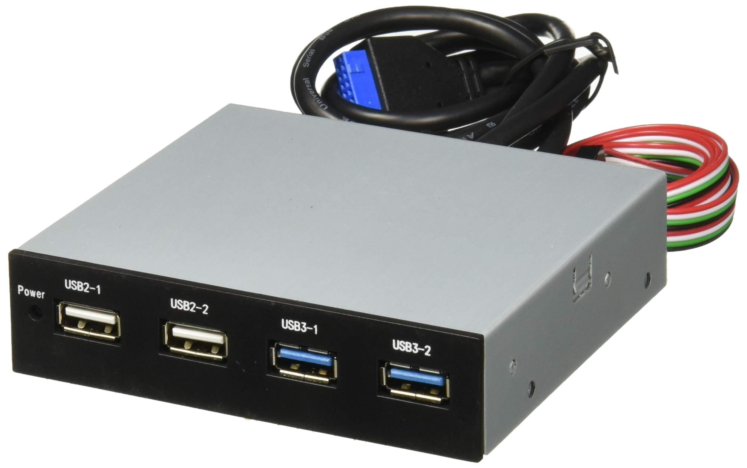 SEDNA - 3.5" Front Panel with 2 x USB 3.0 2 x USB 2.0 Ports