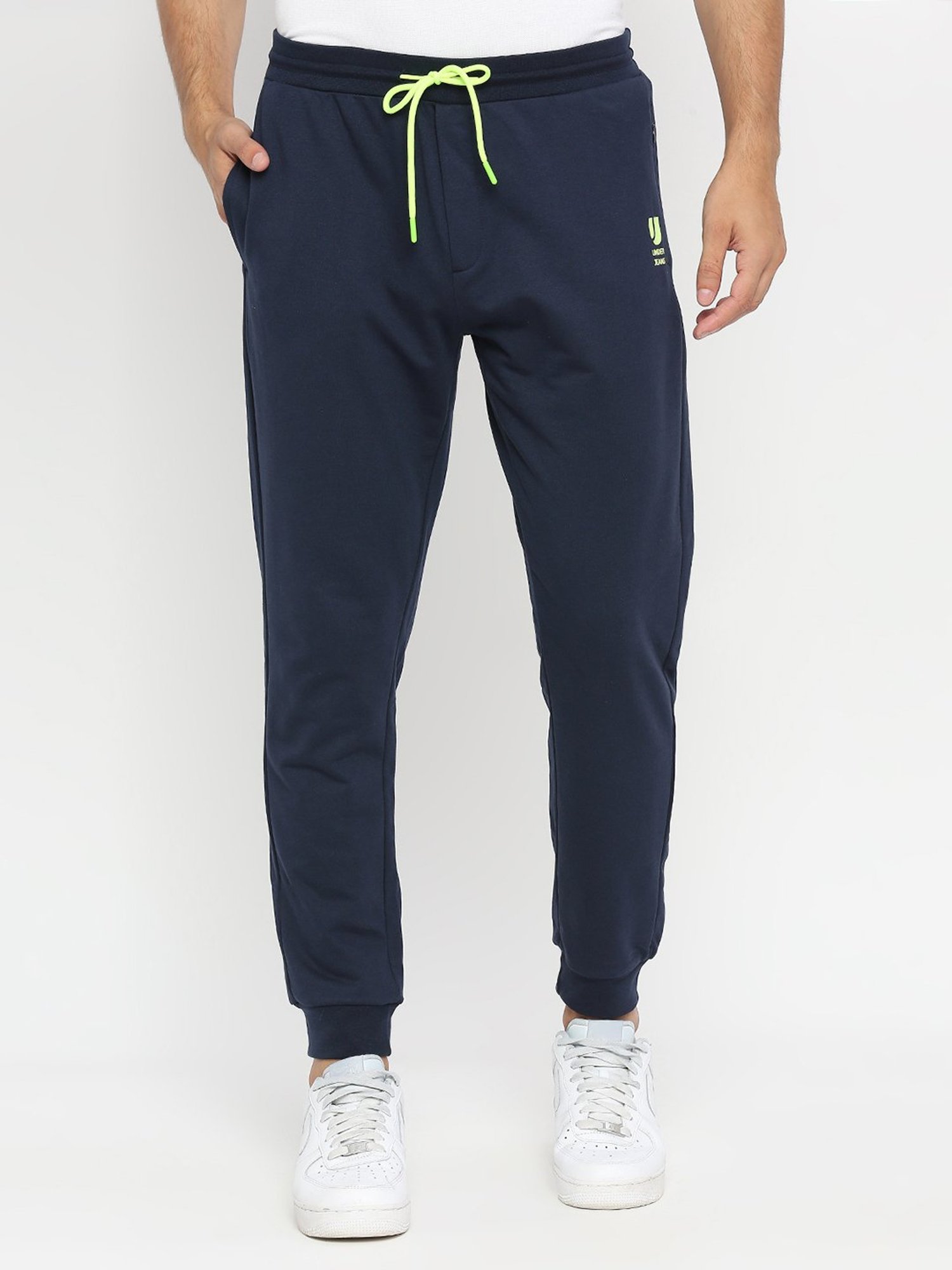 UnderJeans by Spykar Navy Joggers