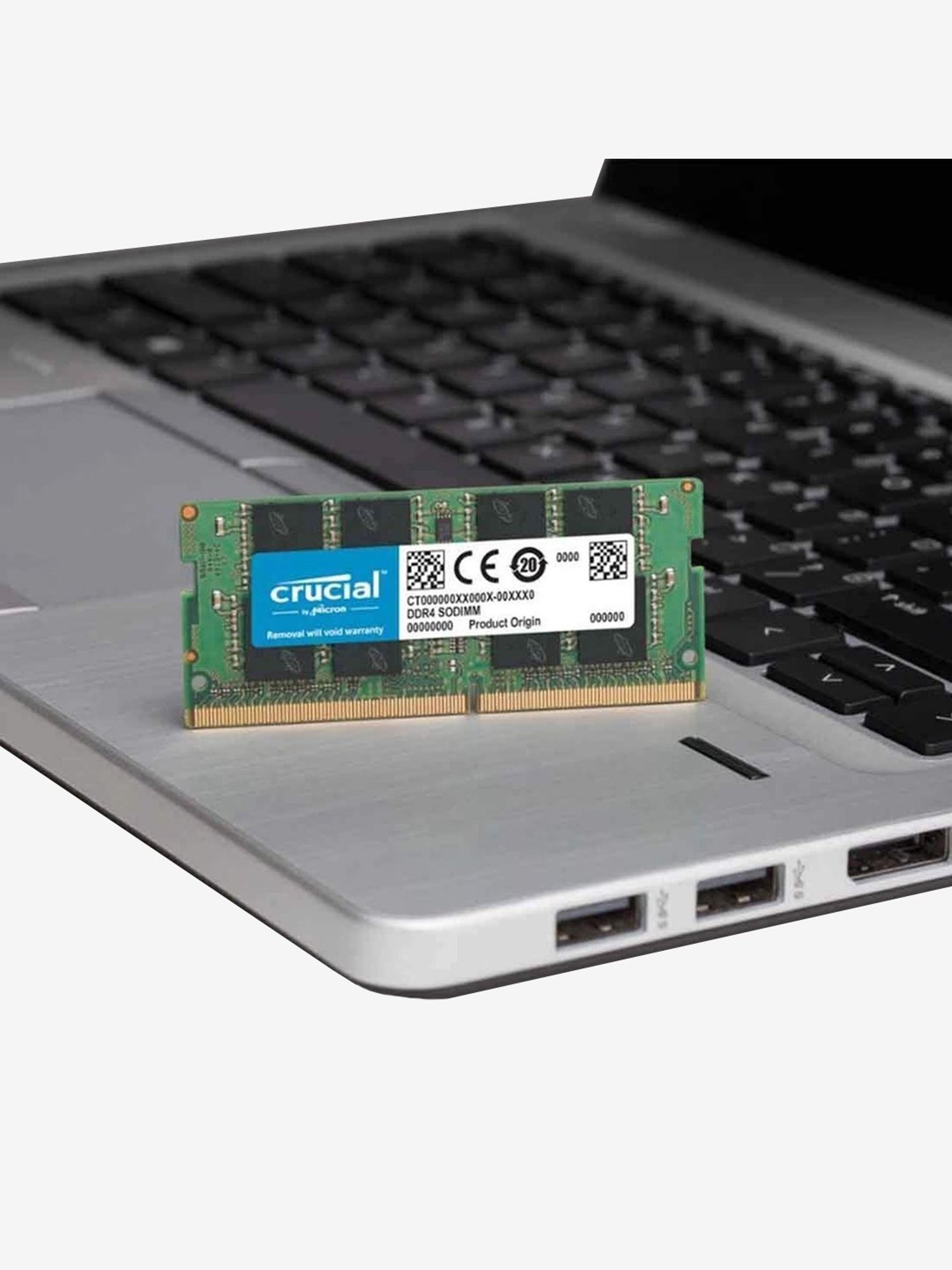 Crucial Basics CL19 SODIMM 2666Mhz 4GB DDR4 RAM for Laptops and Notebooks (CB4GS2666)