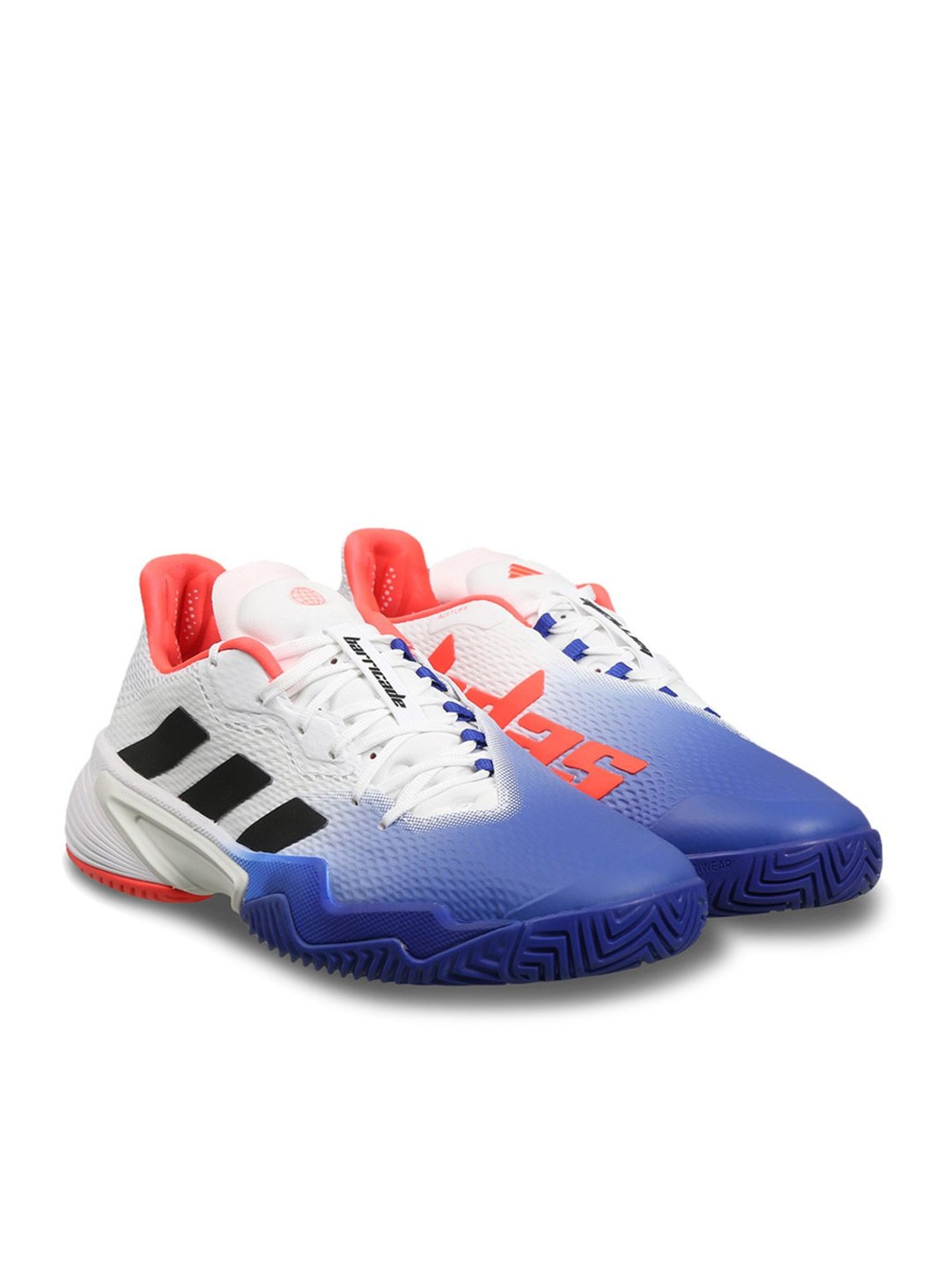 Adidas Men's Barricade M Blue Tennis Shoes