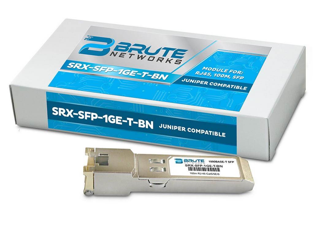 Juniper SRX-SFP-1GE-T - 1000BASE-T 100m RJ45 SFP (100% Compatible)
