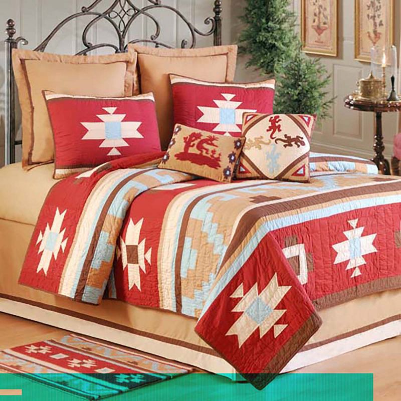 C&F Home 26" x 26" Canyon Dance Earth Euro Sham