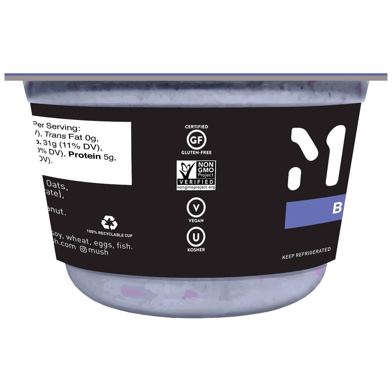 MUSH Blueberry Ready-to-Eat Oats - 5oz