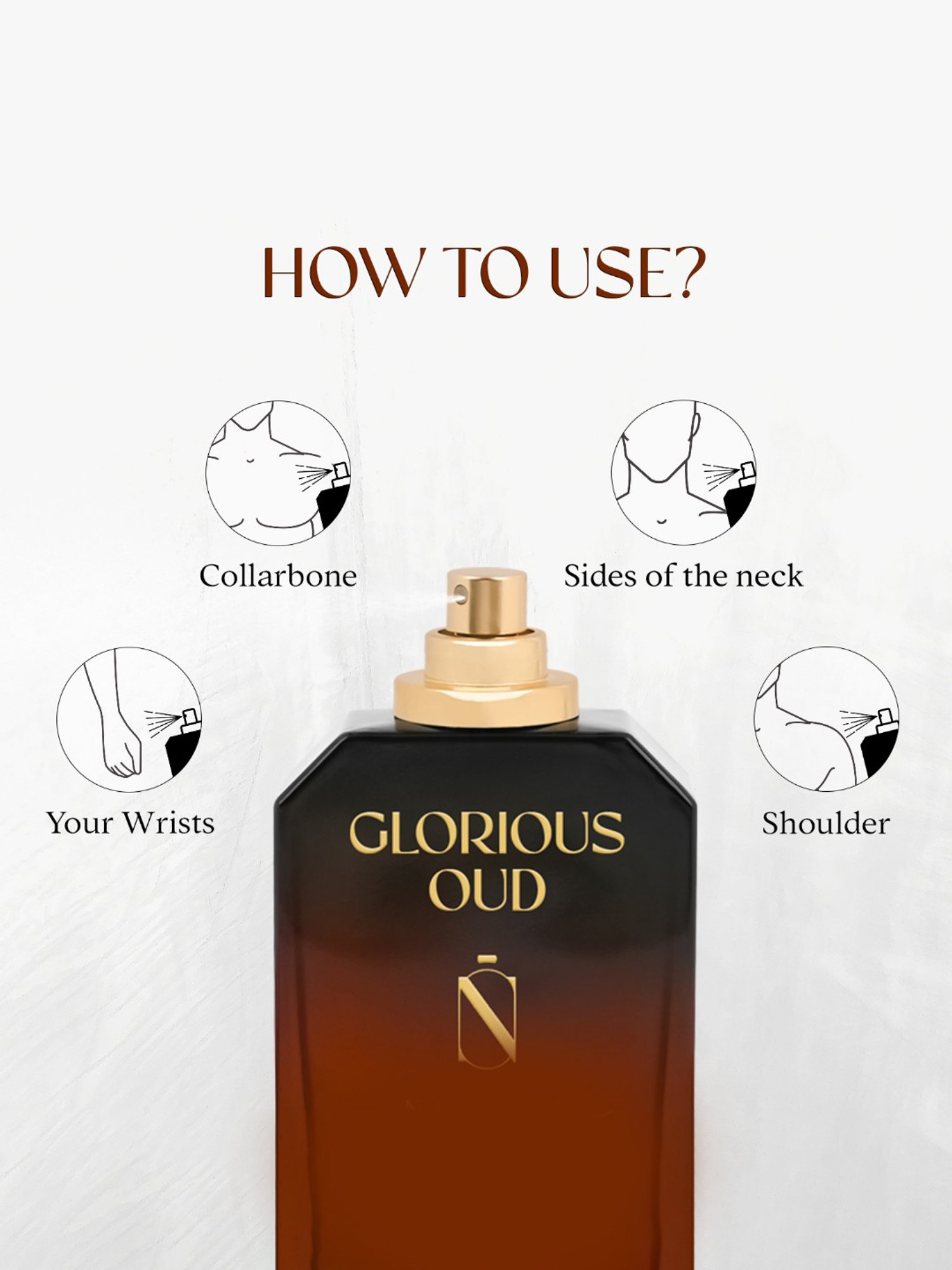 NISARA Glorious Oud Eau de Parfum - 100 ml