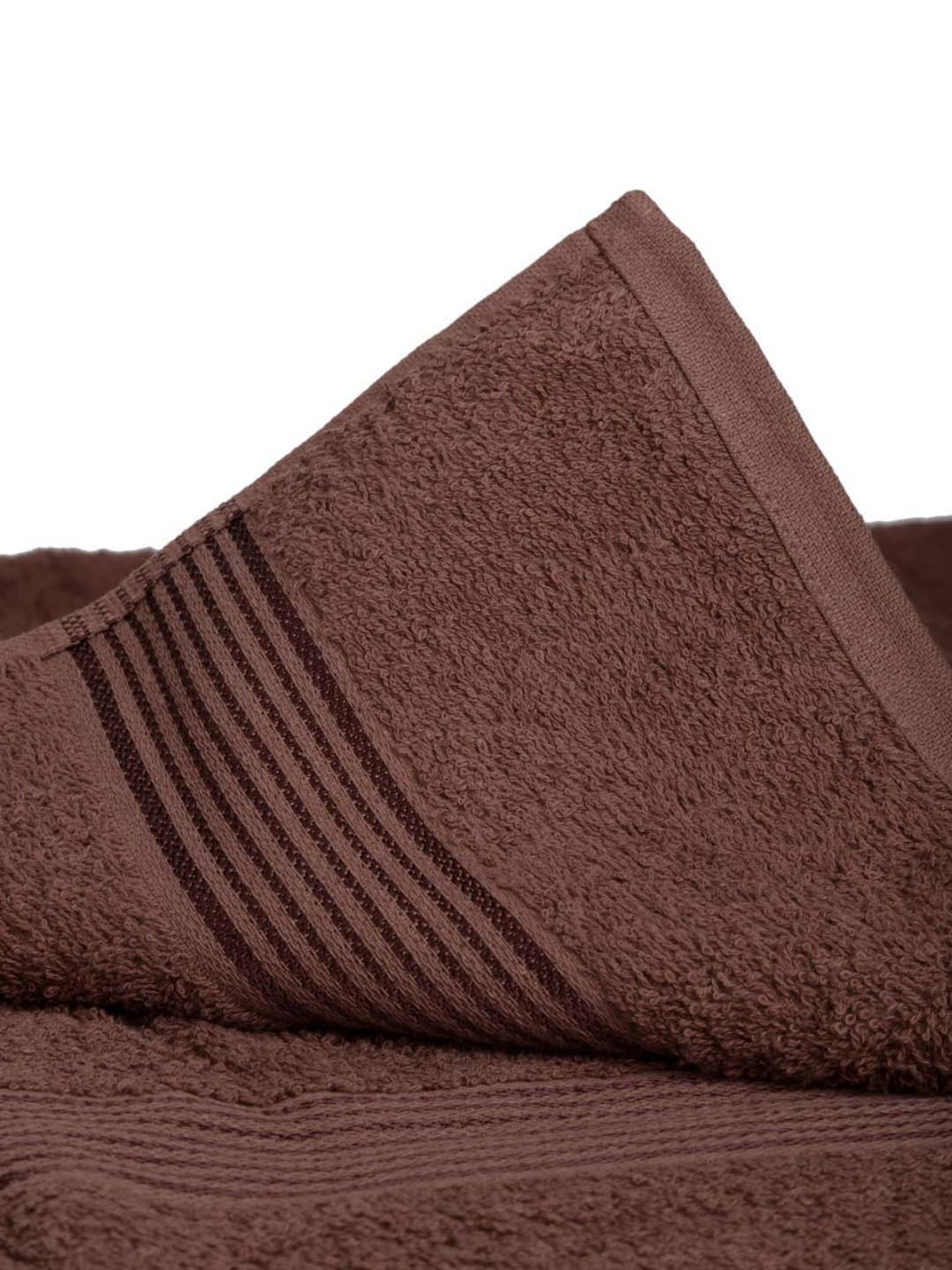 LORENA 100% Cotton Super-Soft Terry Towels -2pc Bath Towel (d`ross) solid-multi