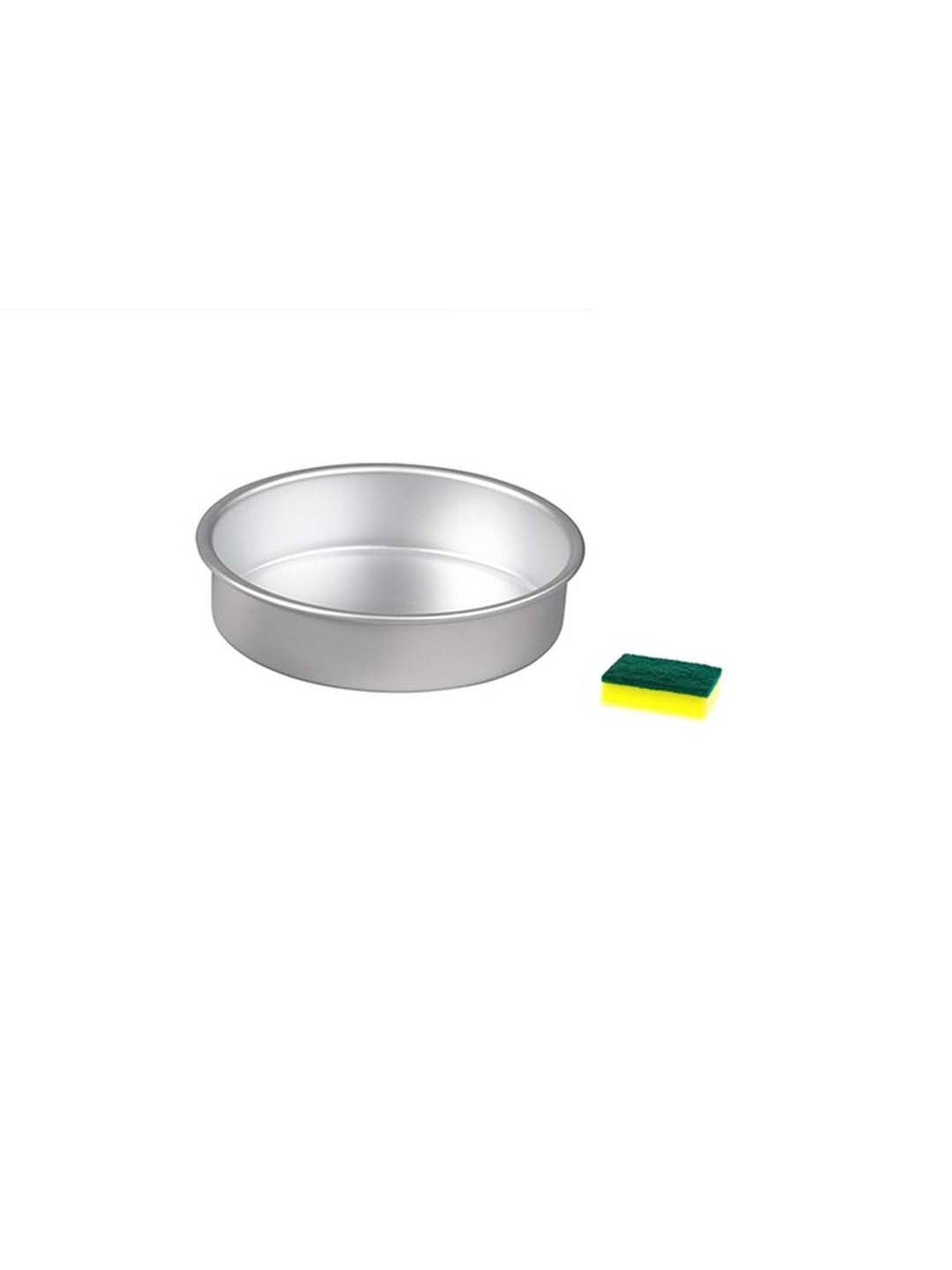 HAZEL Silver Aluminium Food Grade Round Shape Cake Mould