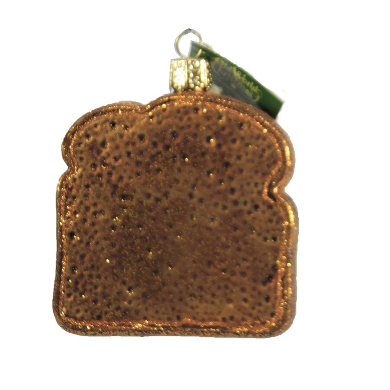 Old World Christmas 3.25" Avocado Toast Creamy Warm Breakfast  -  Tree Ornaments
