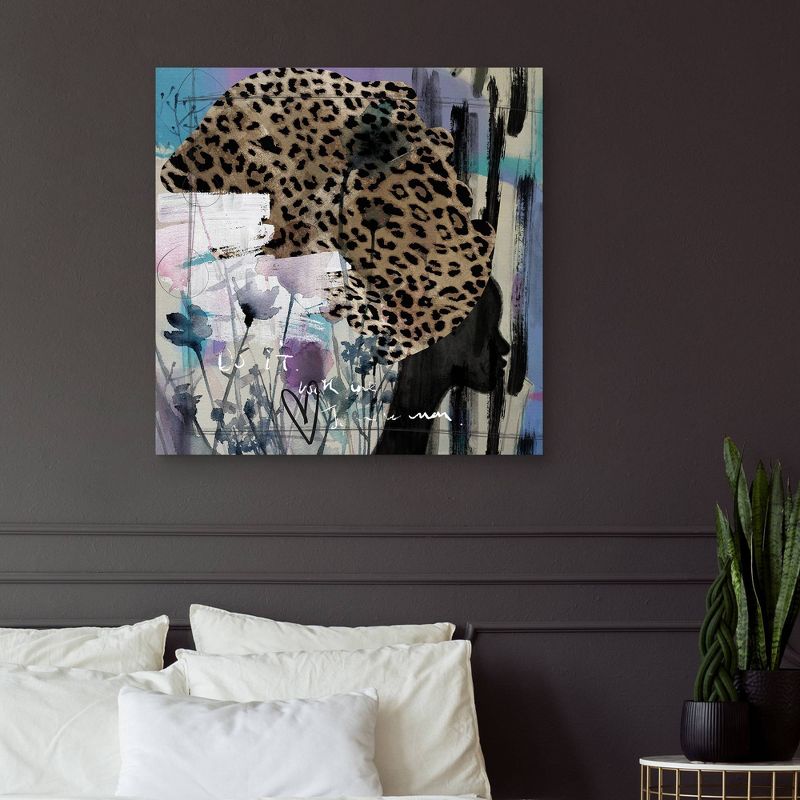 35" x 35" Turban Beauty by Nikki Chu Canvas Art Print - Masterpiece Art Gallery