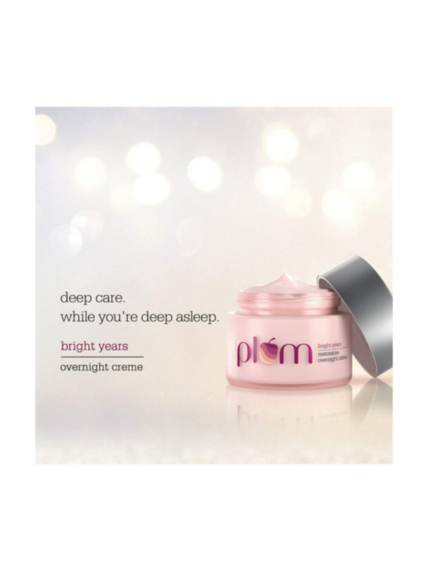 Plum Bright Years Restorative Overnight Creme - 50 ml