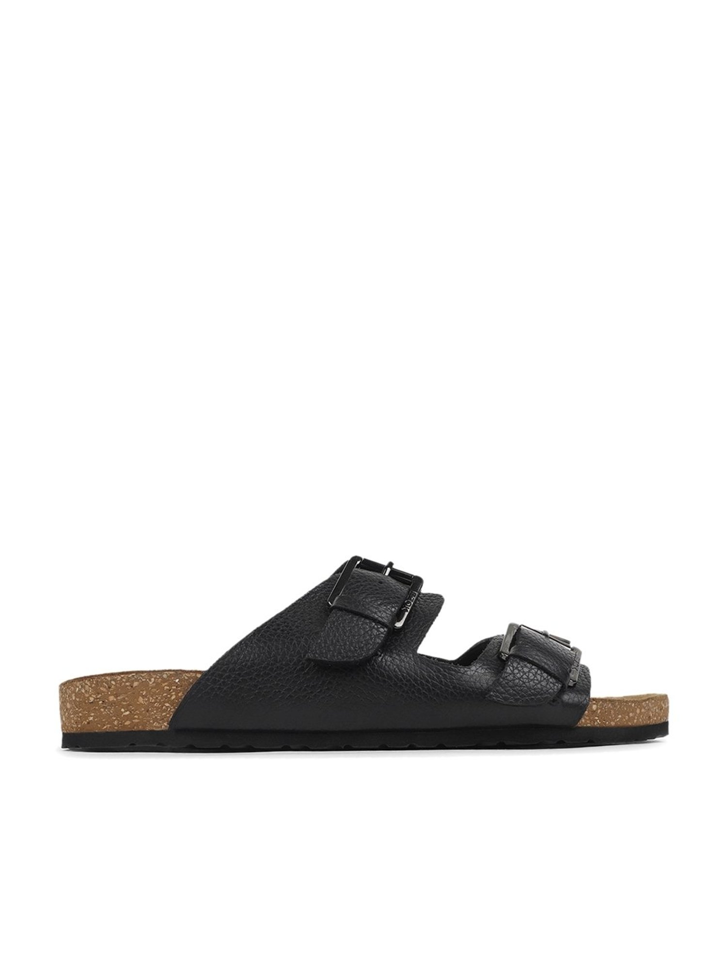 EZOK Men's Black Casual Sandals