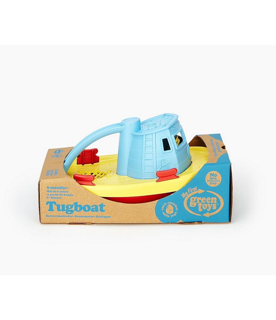 Green Toys Ferry Boat with Mini Cars Pool Toy