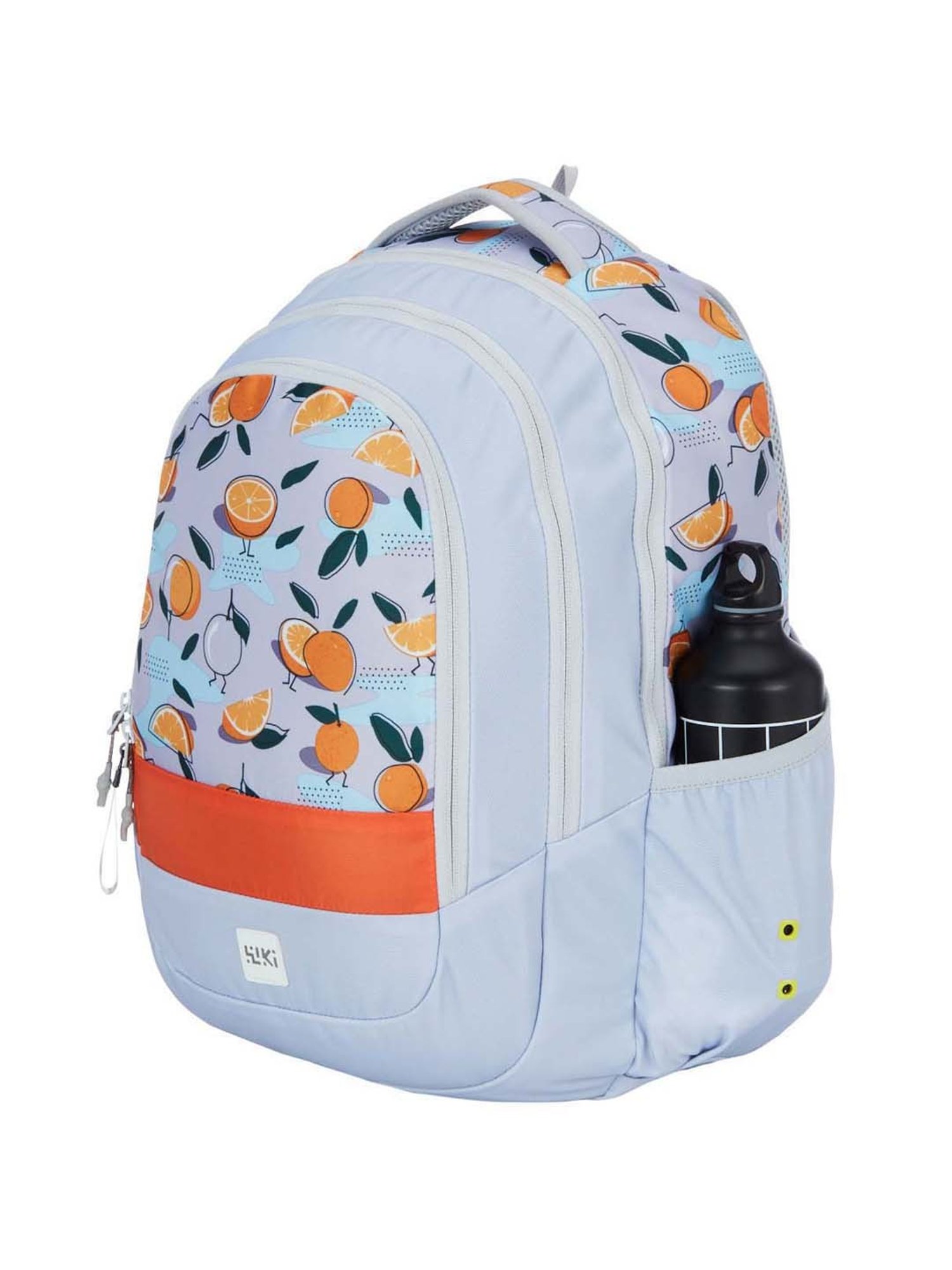 Wiki 27.5 Ltrs Grey Medium Backpack