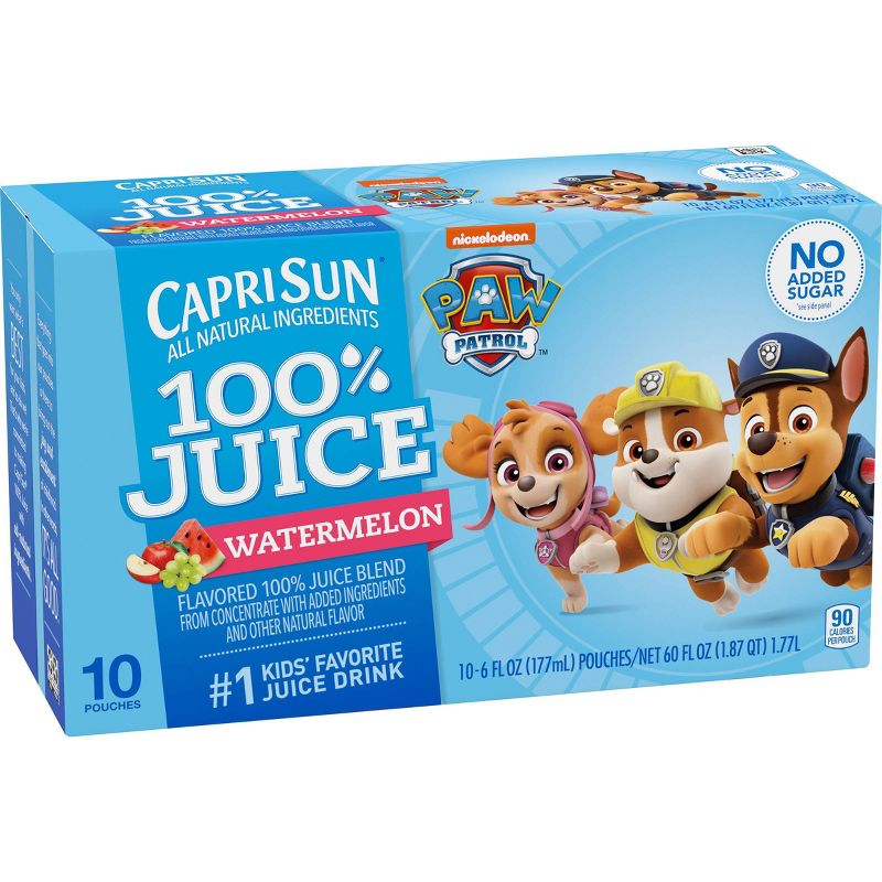 Capri Sun Watermelon - 10pk/6 fl oz Pouches