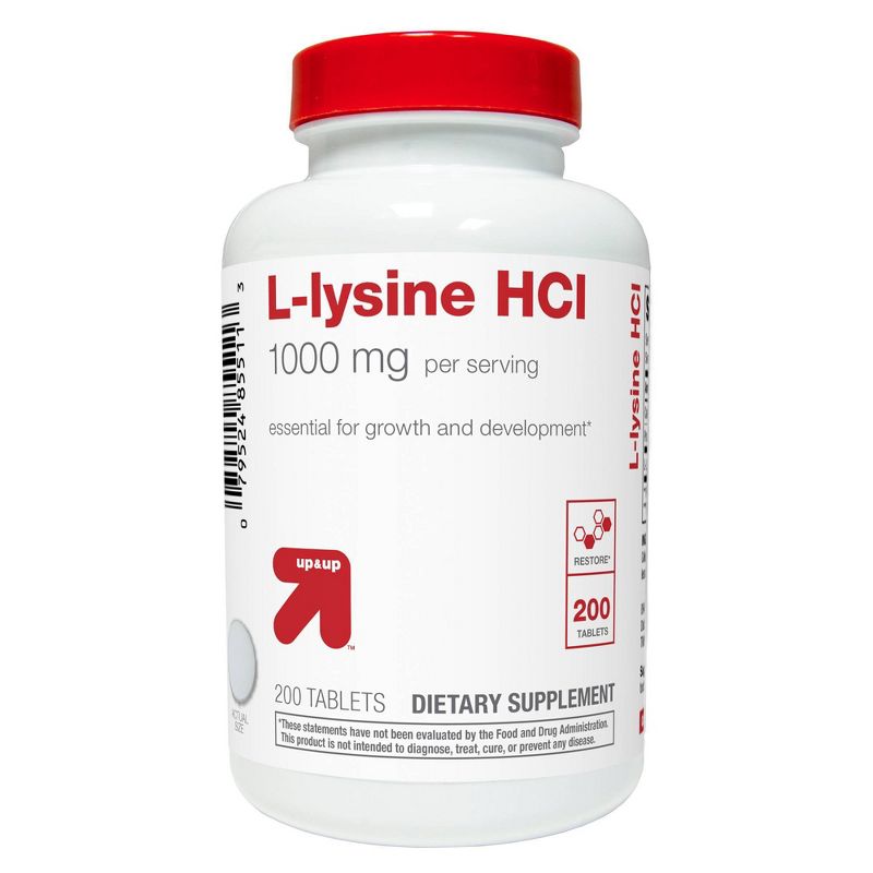 L-lysine Dietary Supplement Tablets - 200ct - up & up™