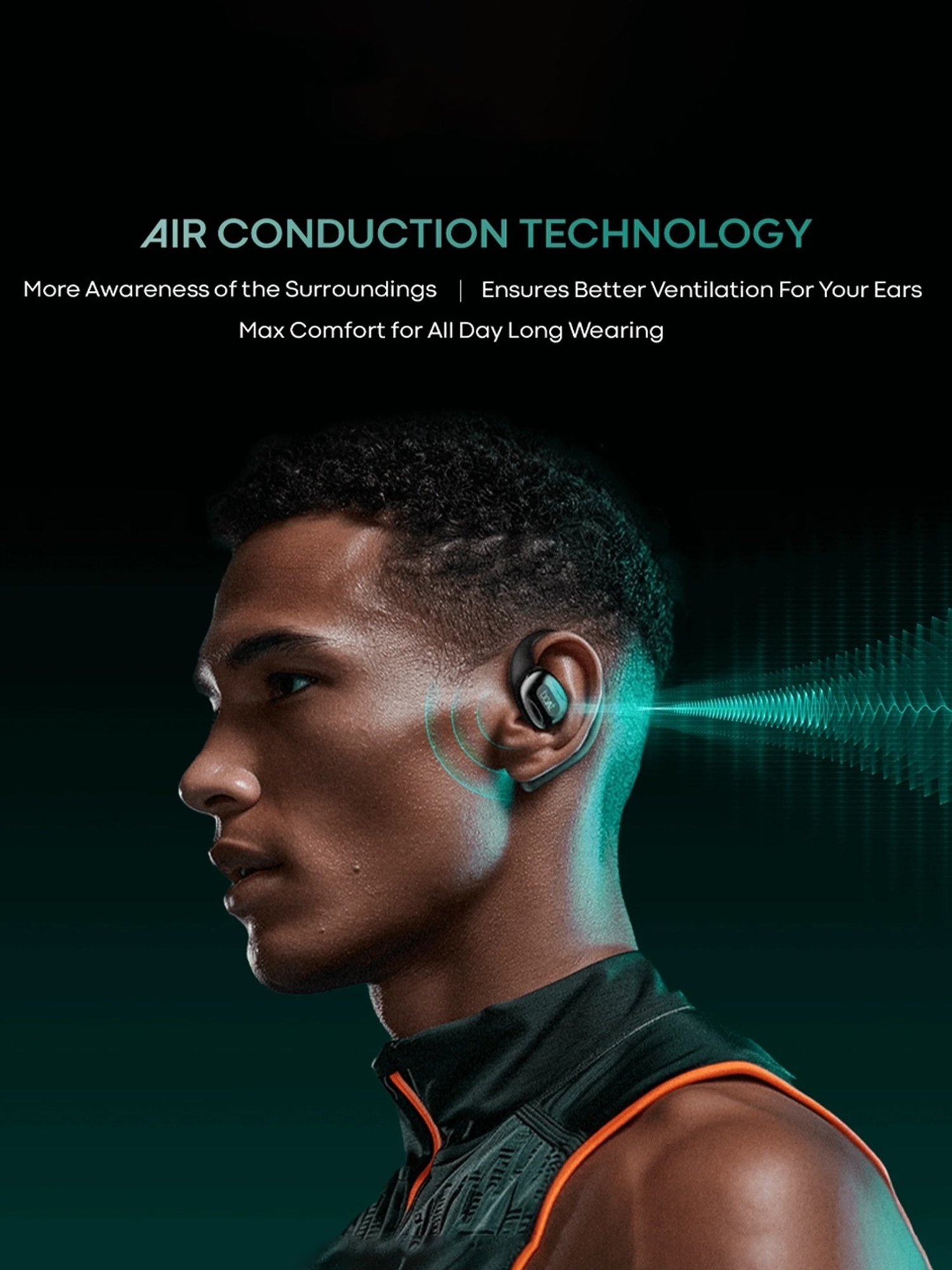 Boat Airdopes ProGear In Ear Bluetooth Earbuds with with 100 Hours Playback (Black)