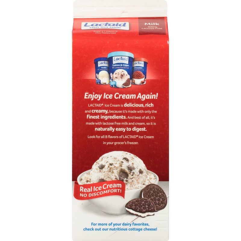 Lactaid Lactose-Free Whole Milk - 0.5gal