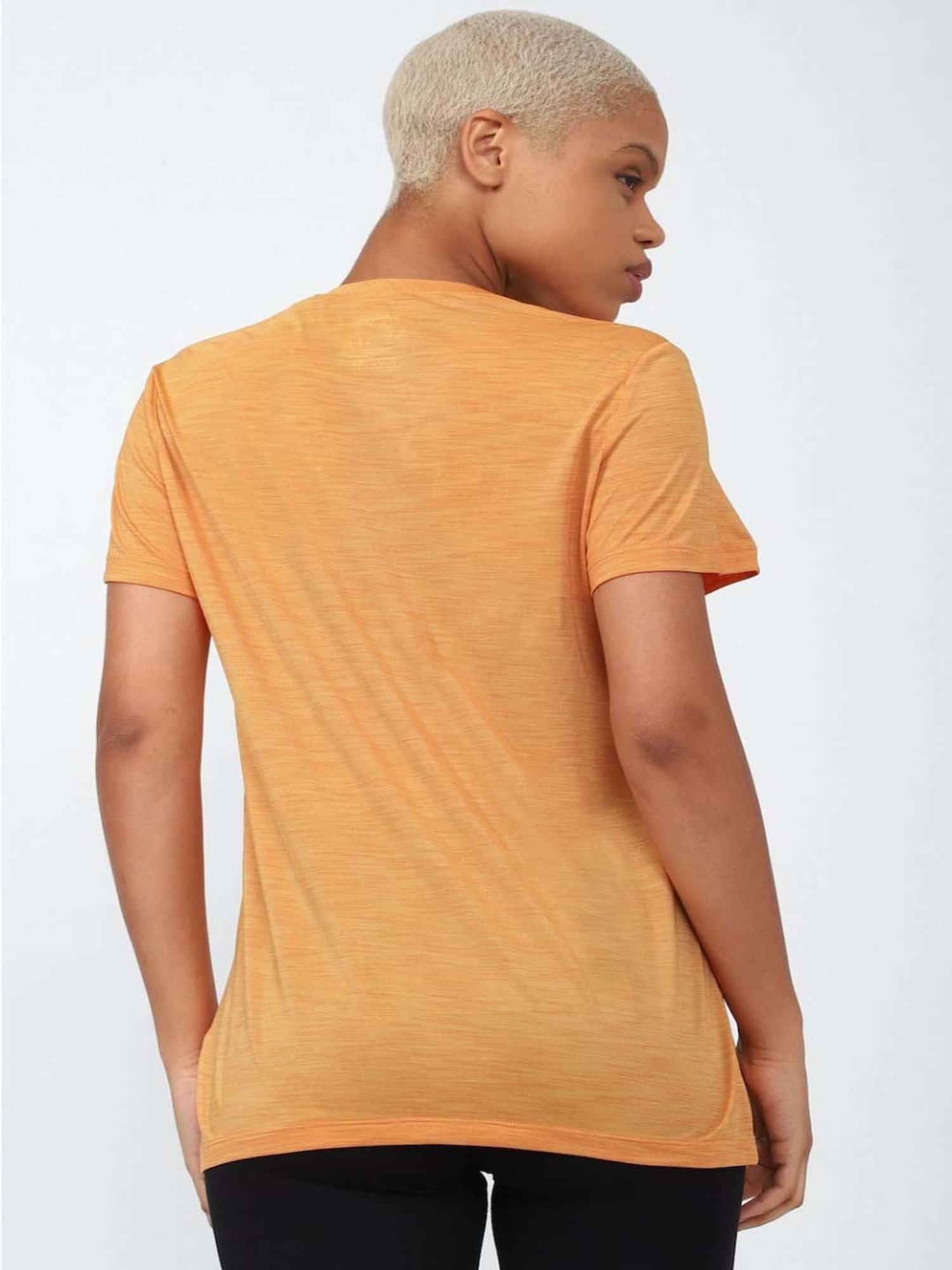 Reebok Peach Regular Fit T-Shirt