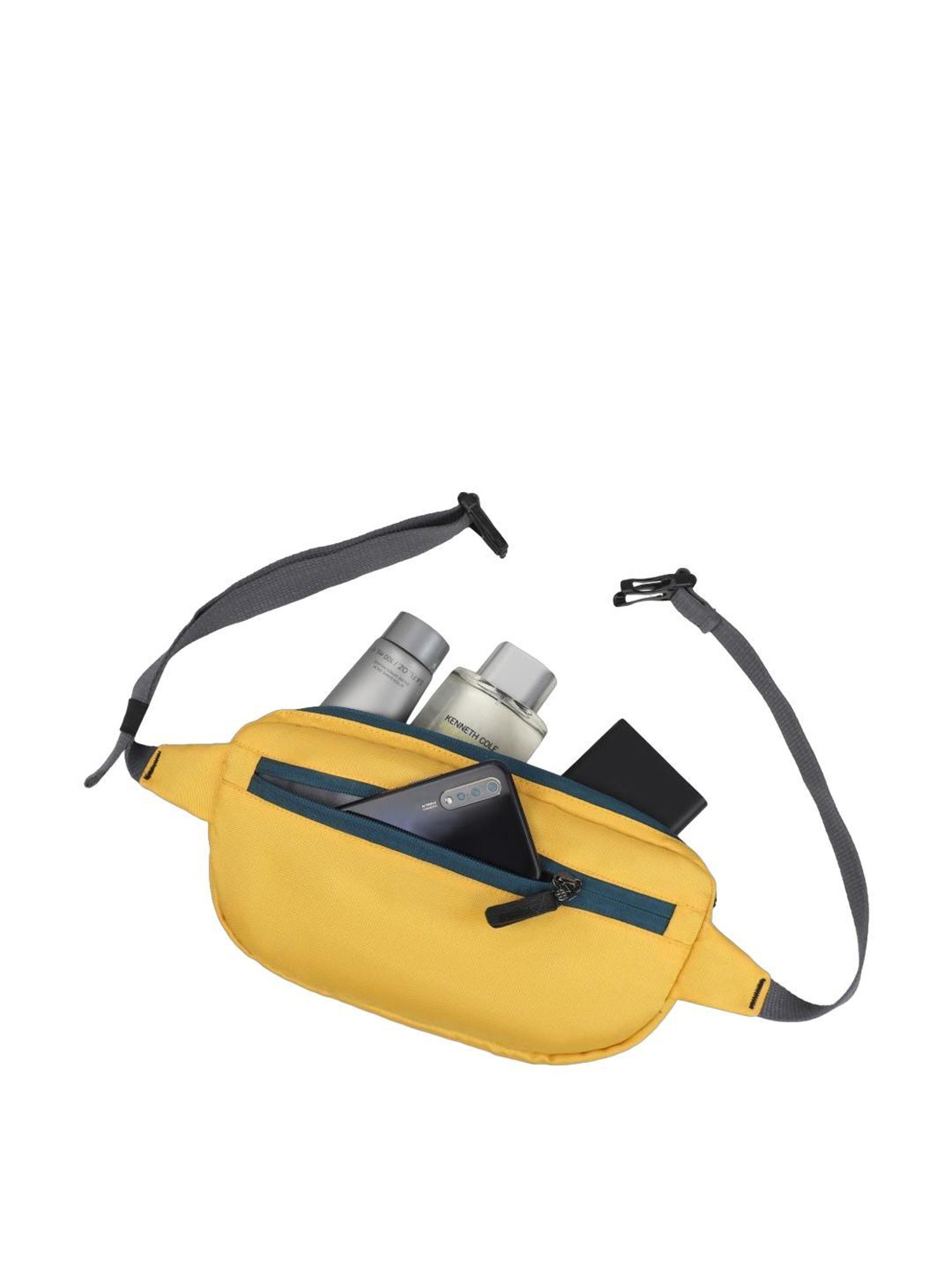 Harissons Dgrey Polyester Solid Waist Pouch