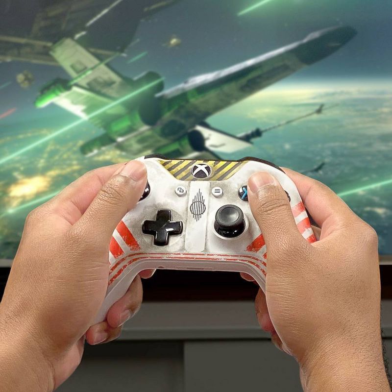Star Wars Squadrons Wireless Controller and Pro Charging Stand Bundle for Xbox One/Series X/S