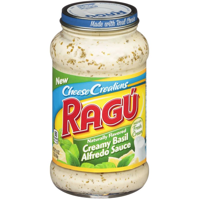 Ragu Creamy Basil Alfredo Pasta Sauce - 16oz